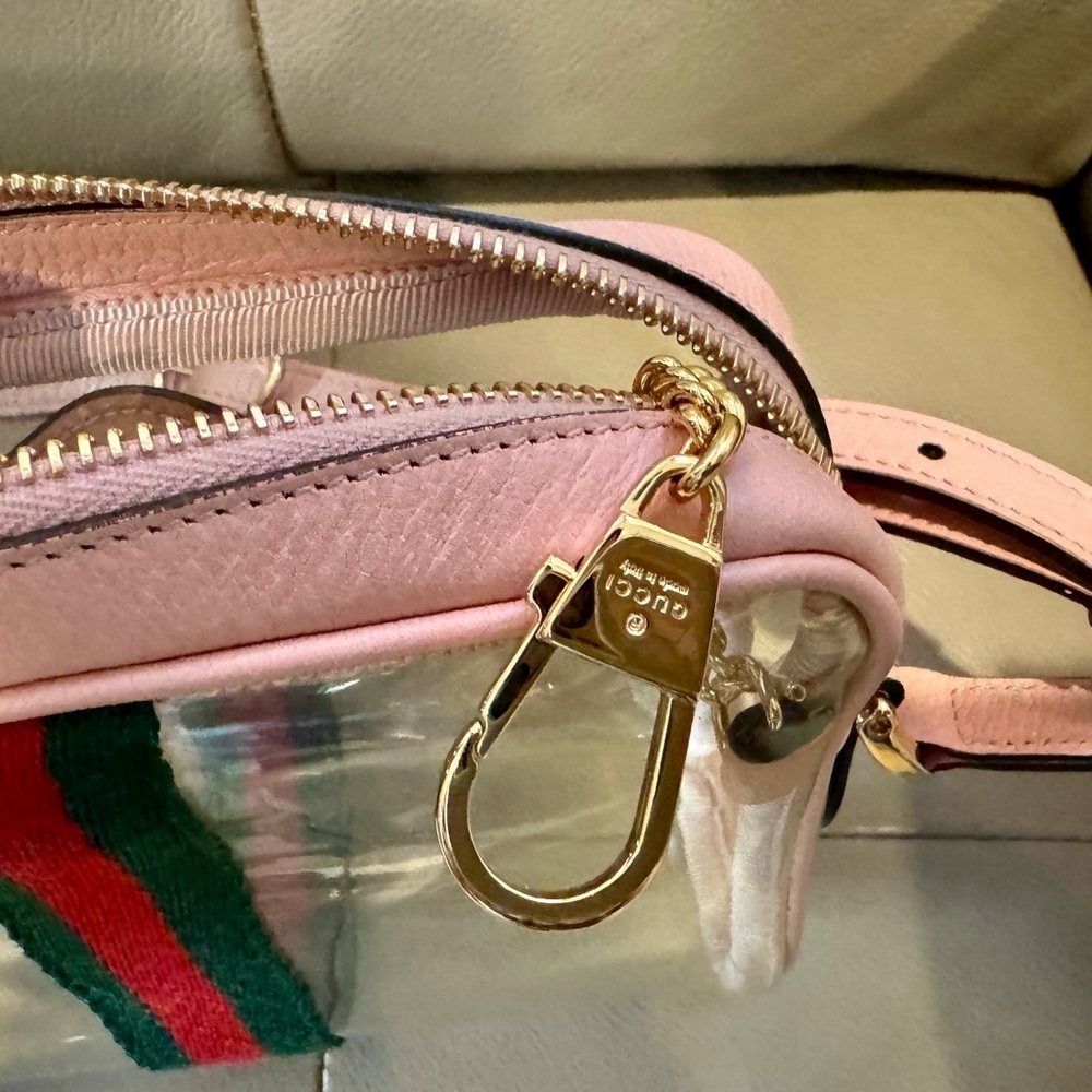 RARE GUCCI Ophidia mini transparent bag - Picture 12 of 17